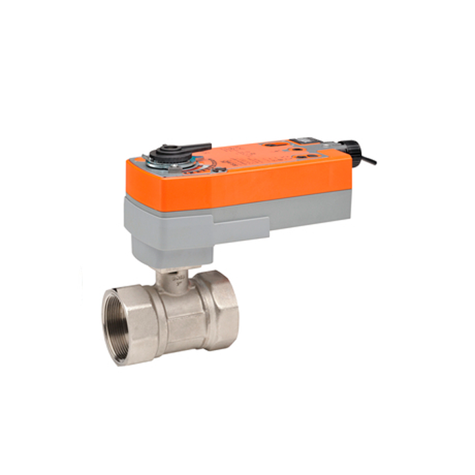 B240+AFRB24 | Conjunto de Válvula de controle CCV, 2 vias, 1 1/2", Cv 37  com Atuador retorno por mola 24V DC/AC